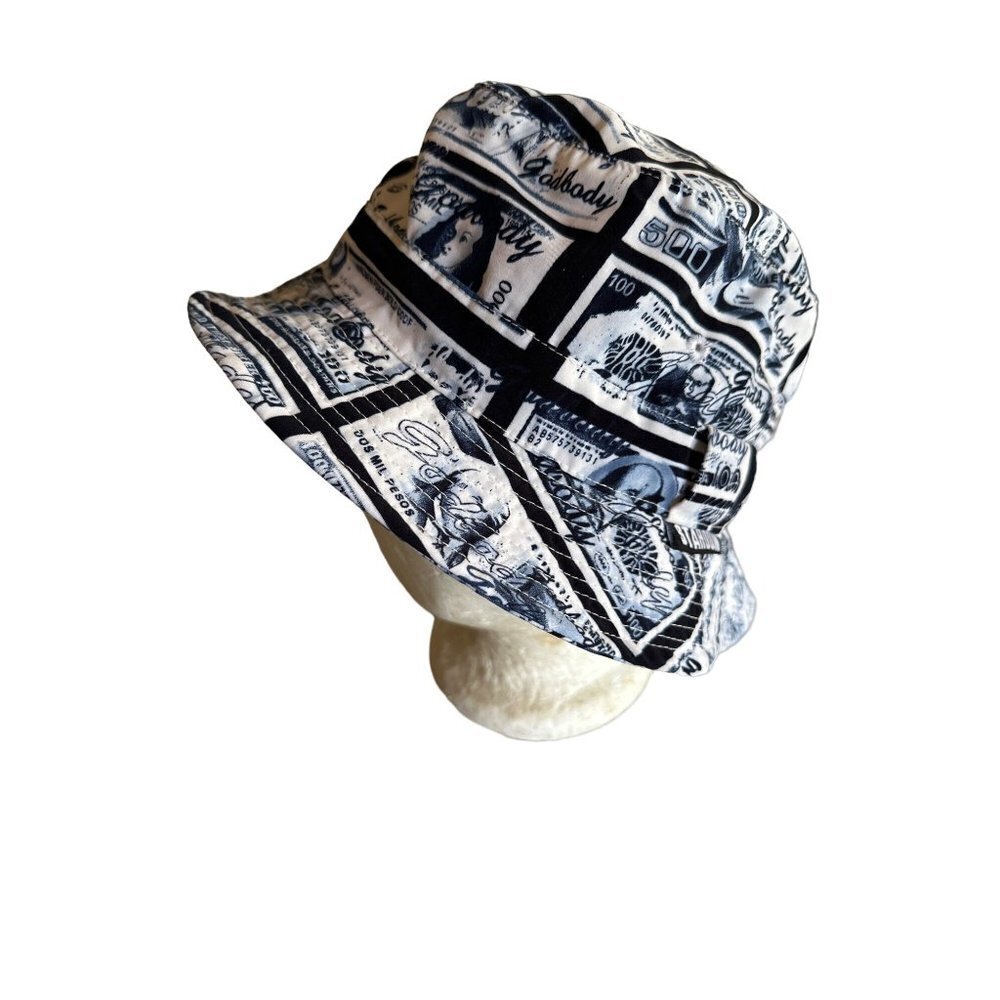 Stardom Highflyer Blue Graphic Print Bucket Hat Medium / Large